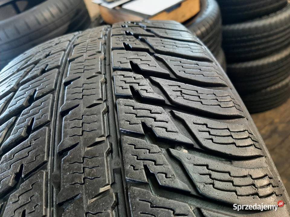 2x Opona UŻYWANA ZIMOWA 23550R19 NOKIAN 169 zima podlaskie Zaścianki