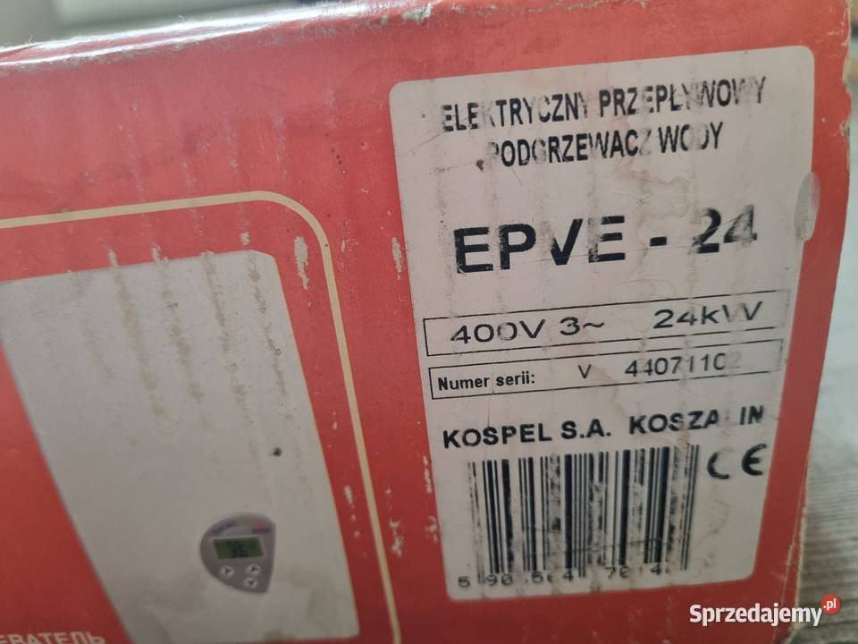 Elektryczny przepływowy podgrzewacz wody KOSPEL Solnica