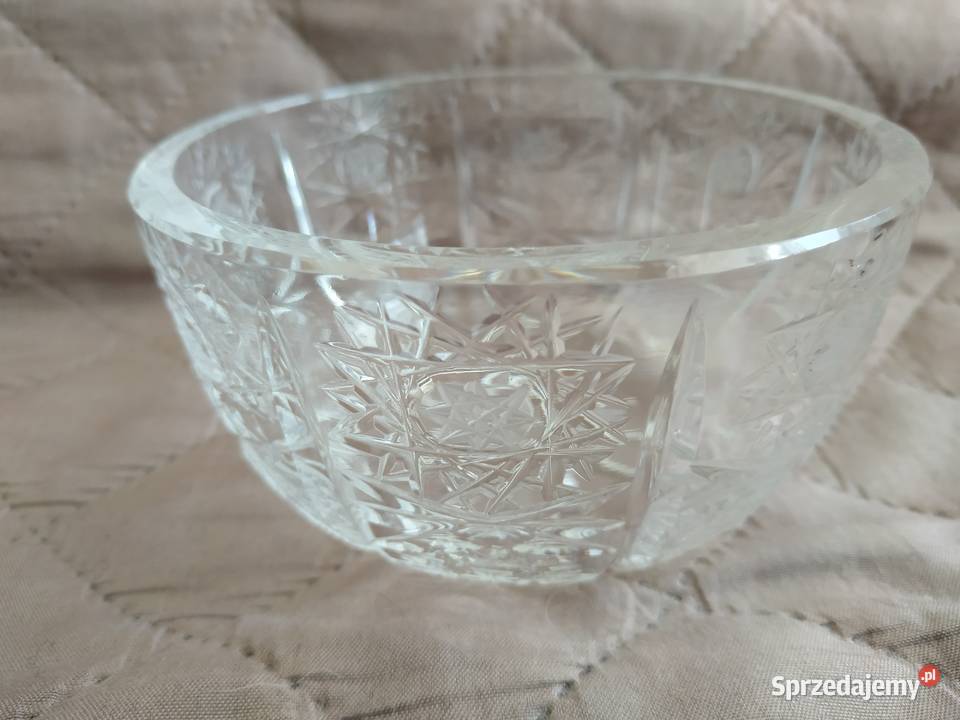 Miseczki kryształy PRL popielniczka Rzeszów
