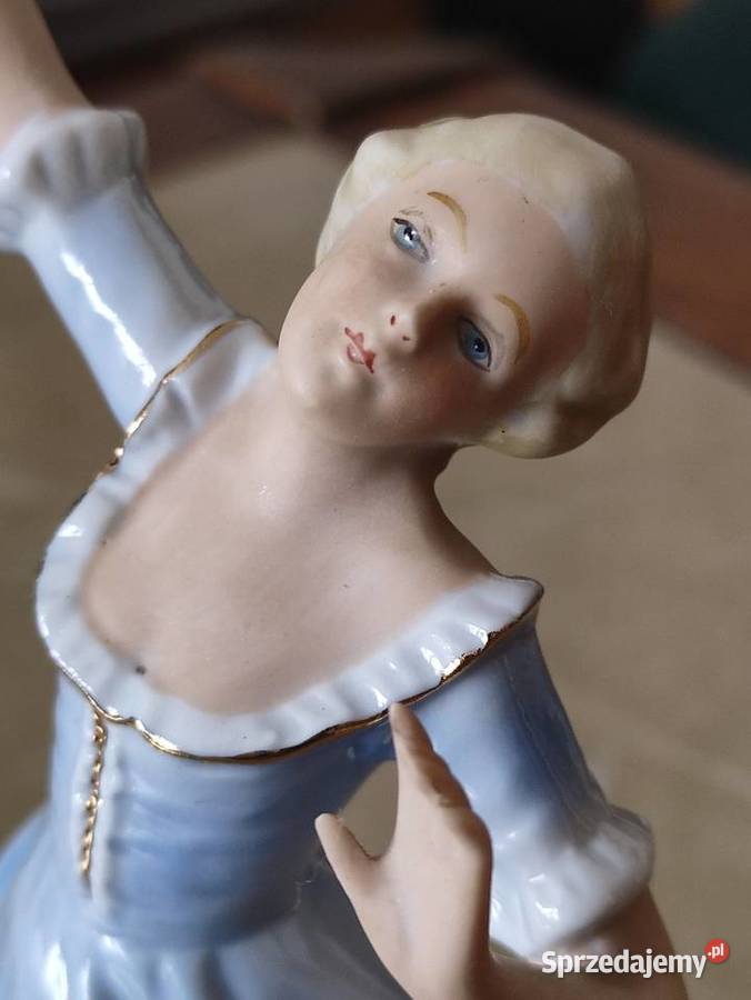 Unikat tancerka Art Dco Fasold Stauch lubelskie Janów Lubelski