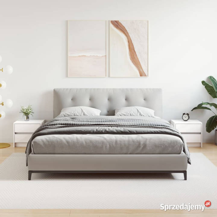 Szafki nocne 2 białe 40x31x355 lite drewno Nocne sprzedam