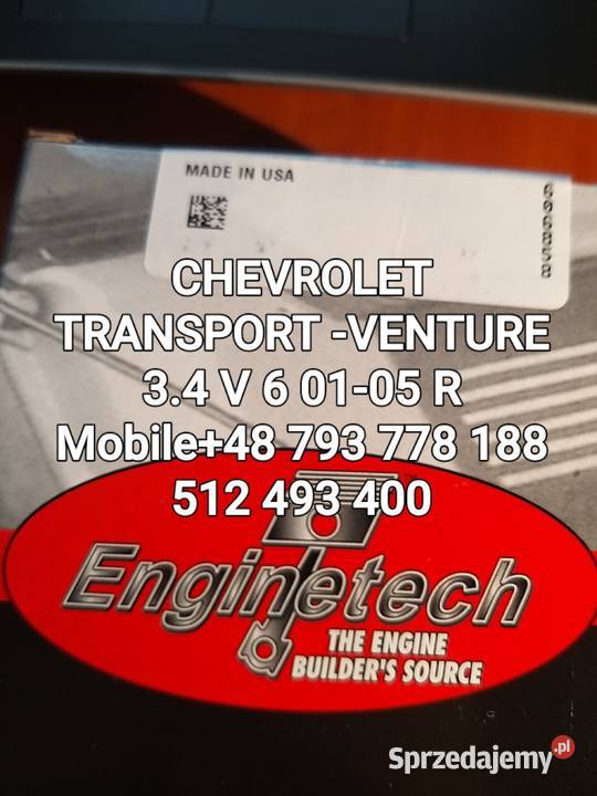 KOMPLET PIERŚCIENI TŁOKOWYCH CHEVROLET Kawnice