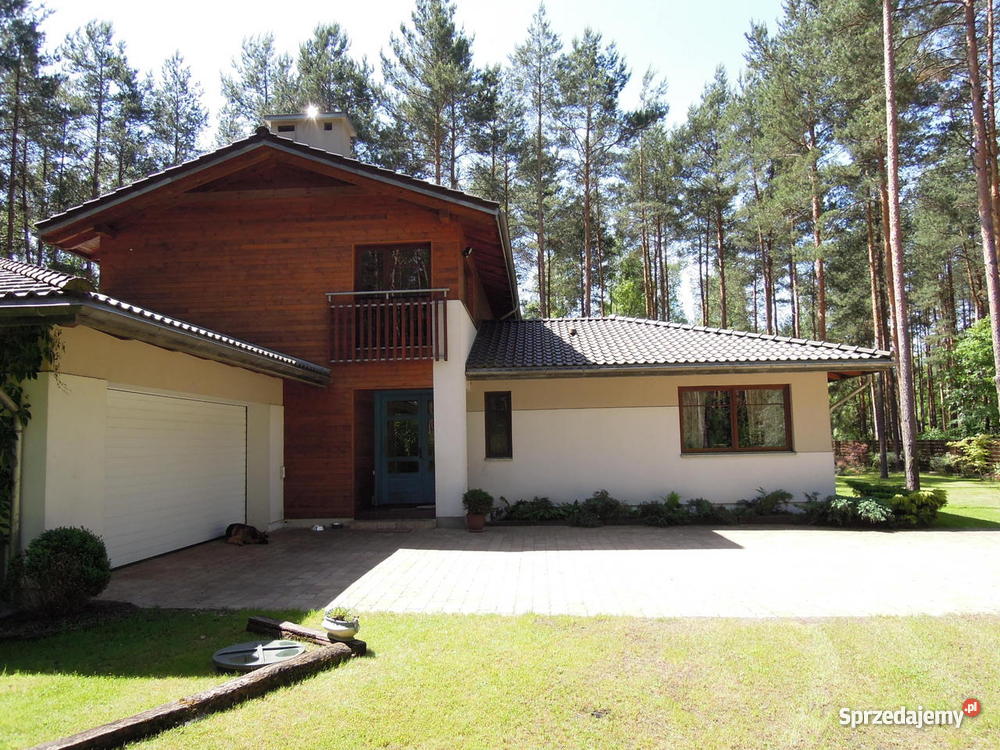 dom w lesie 30 Warszawy