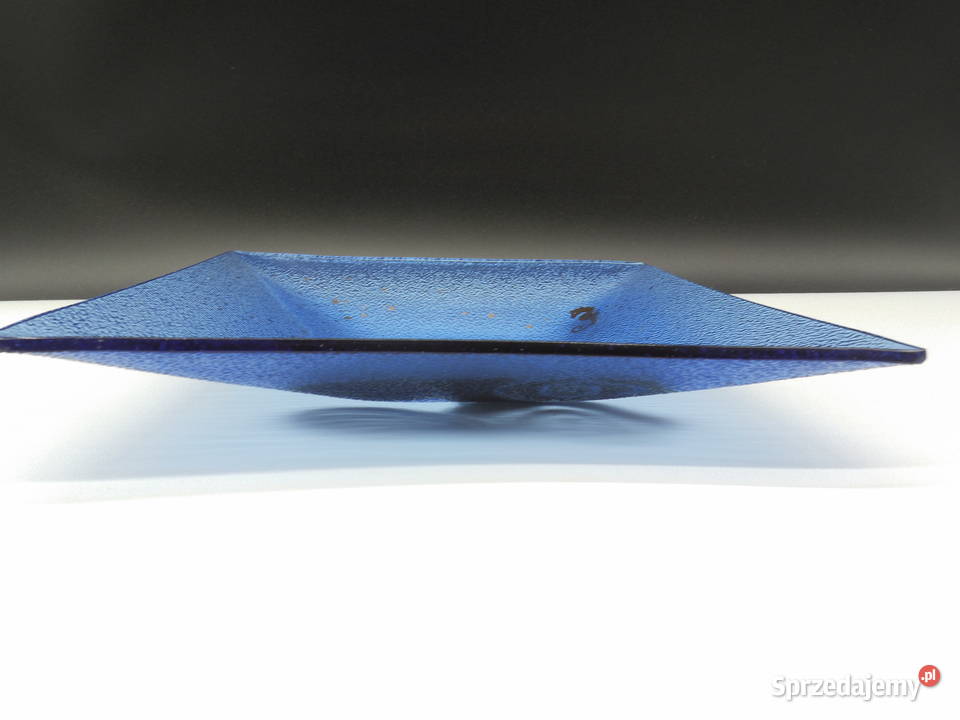 Szklany Talerz Dekoracyjny Motyw Morski Raszków