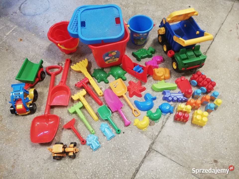 Zabawki do piaskownicy ogrodu pomorskie Gdańsk