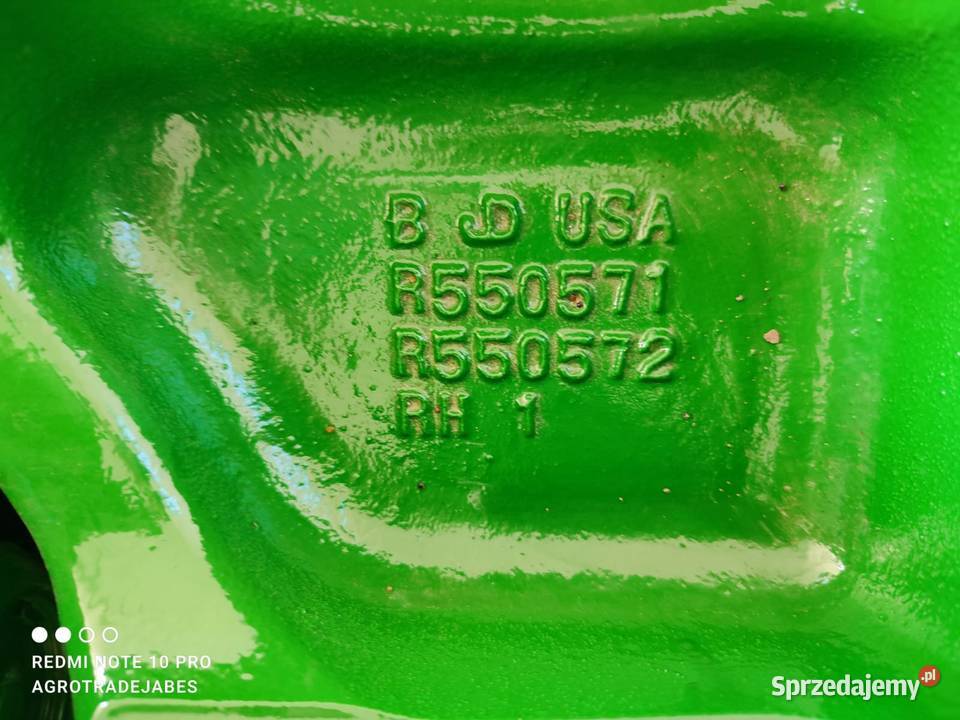 Zwolnica John Deere 8345 R334394 R550573 wielkopolskie Wilkowo