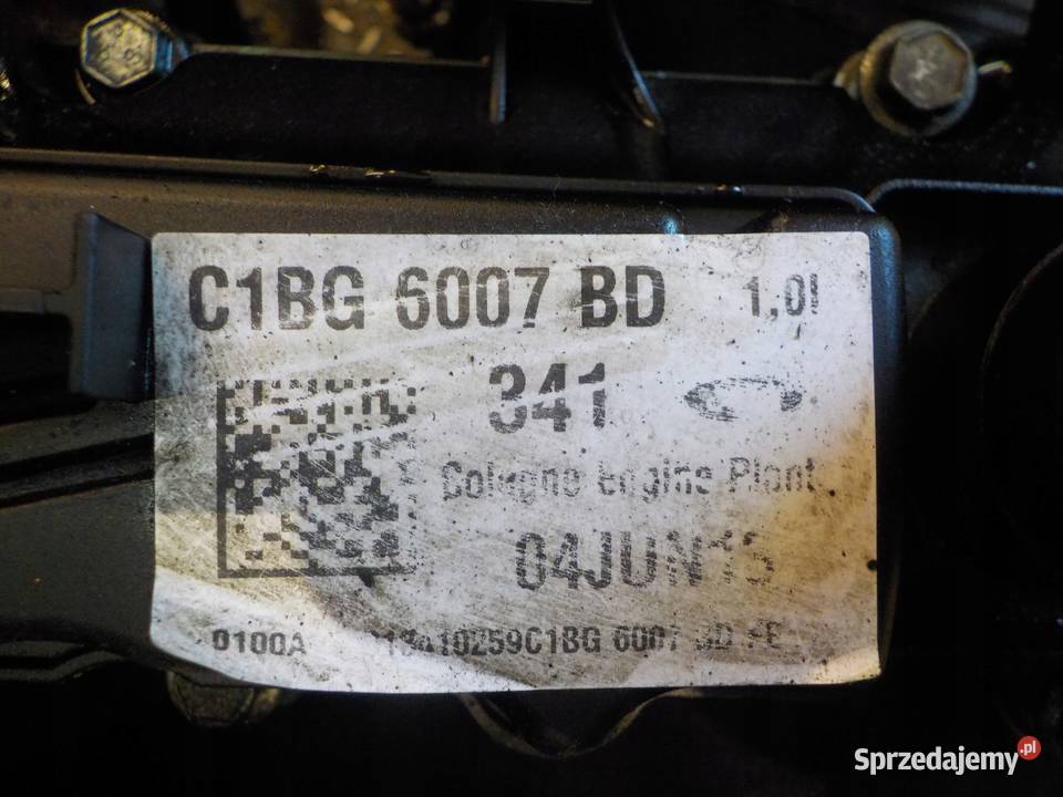 FORD B FIESTA 10 ECOBOOST 15r SFJB pokrywa Suków sprzedam