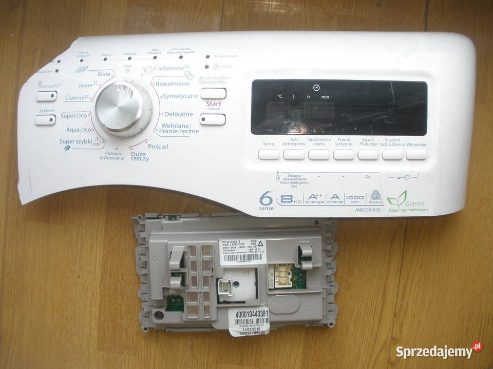 Programator pralki Whirlpool awoe81000 sprawny mazowieckie Warszawa sprzedam