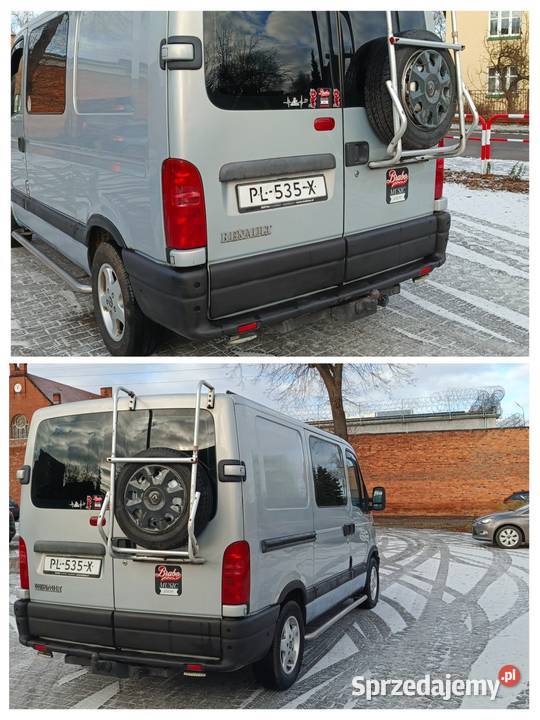 Camper van Renault Master manualna Wołów