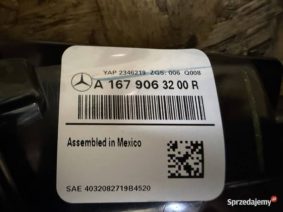 Sprzedam lampy do Mercedesa GLE USA Lampy tylne mazowieckie Radom