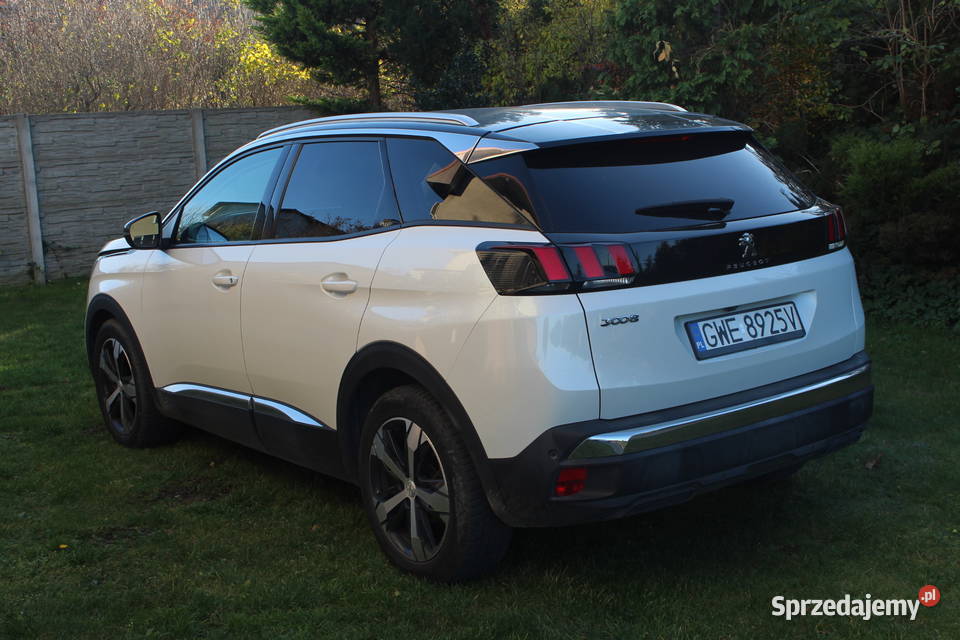 Peugeot 3008 II 12 Benz 2018r Automat Stan Rumia