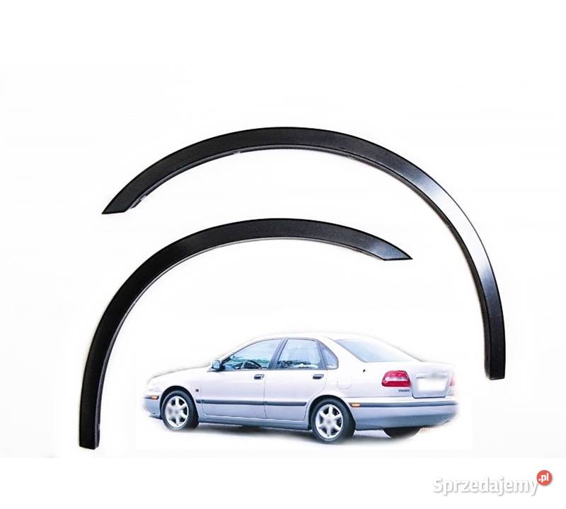 Volvo S40 nakładki na błotnik czarny mat 4 sprzedam