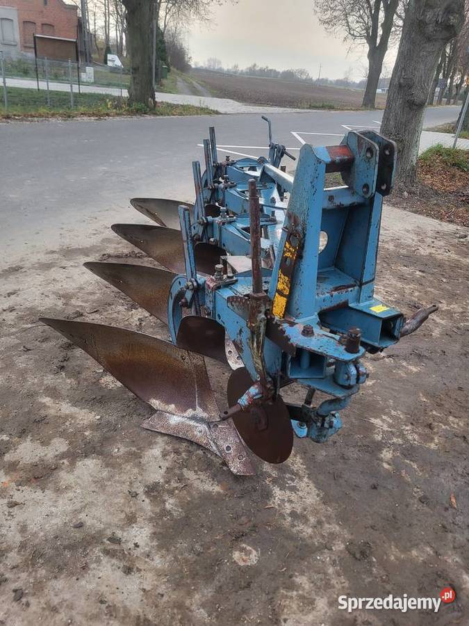 Pług 4 skibowy Lemken pług zagonowy w stanie Wąbrzeźno