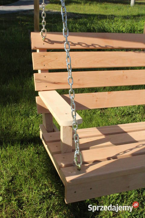 Huśtawka Ogrodowa Drewniana 3 Osobowa Producent Przyszów