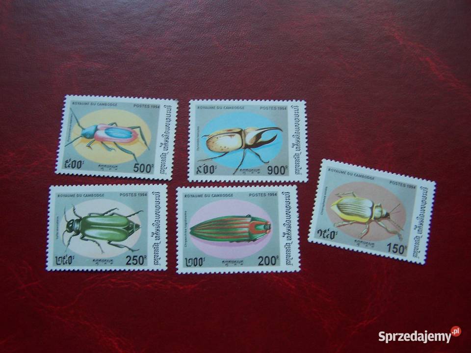 Kambodża 1994 MNH Fauna Owady Tychy