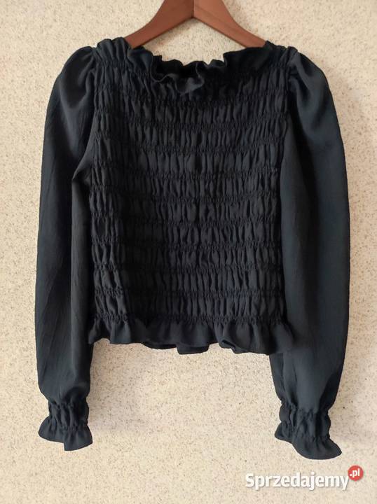 hm bluza wizytowa elegancka marszczona lekka Kielce