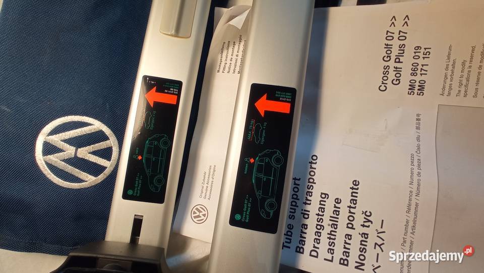 Belki bagażnik dachowy volkswagen Jacnia