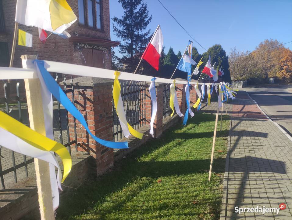 Dekoracja trasy drogi perygrynacja Zawiercie