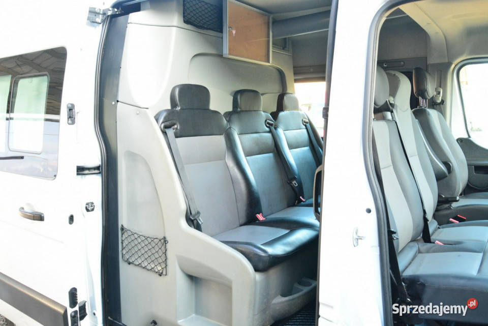 Renault Master średniak 6 osobowy L2H2 tempomat Warszawa