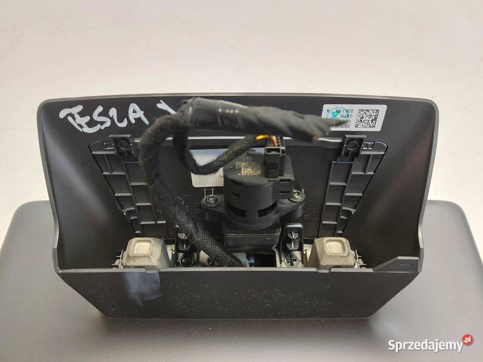 TESLA MODEL Y 2024r MONITOR WYŚWIETLACZ osobowe