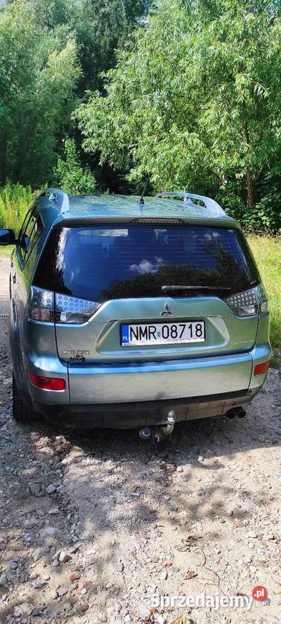Mitsubishi Outlander II 4x4 7osobowy hak czujnik zmierzchu warmińsko-mazurskie Kętrzyn