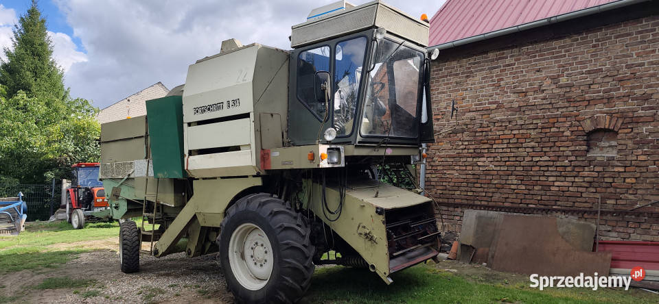 Kombajn zbożowy Fortschritt E514 1985 Heder 57 m Oborzany