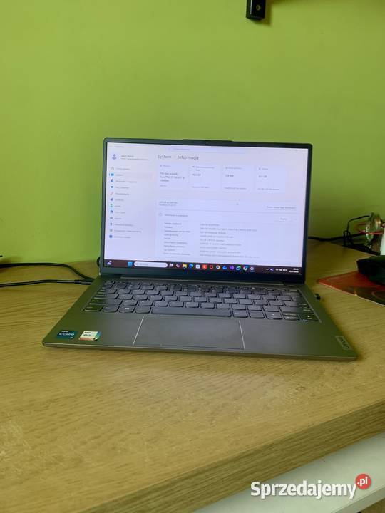 Laptop Lenovo ThinkBook 13s, ekran 13,3, w zestawie zasilacz, myszka, torba