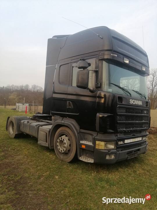 Scania 114380 na poduszkach Płock