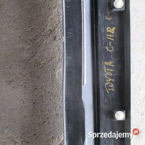 LISTWA PROGOWA PRAWA TOYOTA CHR 75851F4010 1819R