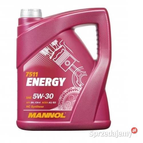 Olej 5W30 5 Litró Mannol 5L silnik Benzyna Rawa Mazowiecka