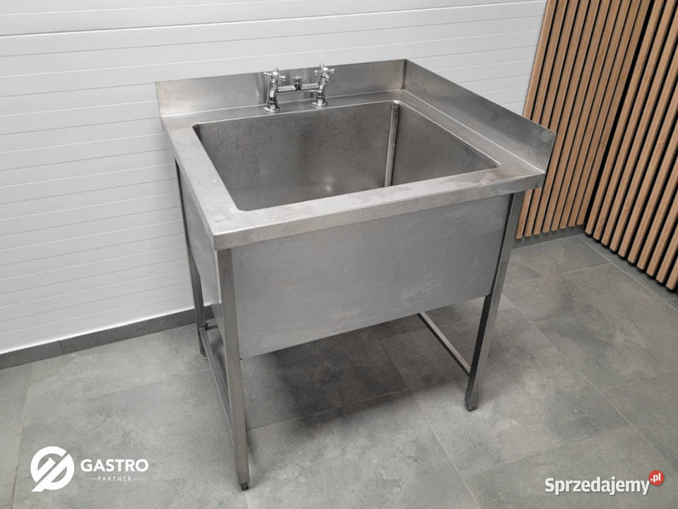 Basen zlew gastronomiczny narożny 80x70x85 Ostrów Wielkopolski