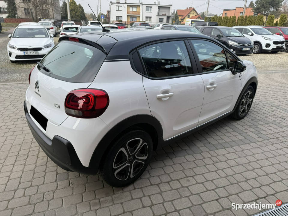Citroen C3 Rej012018 12 82 Klimatronik CarPlay komputer pokładowy Orzech