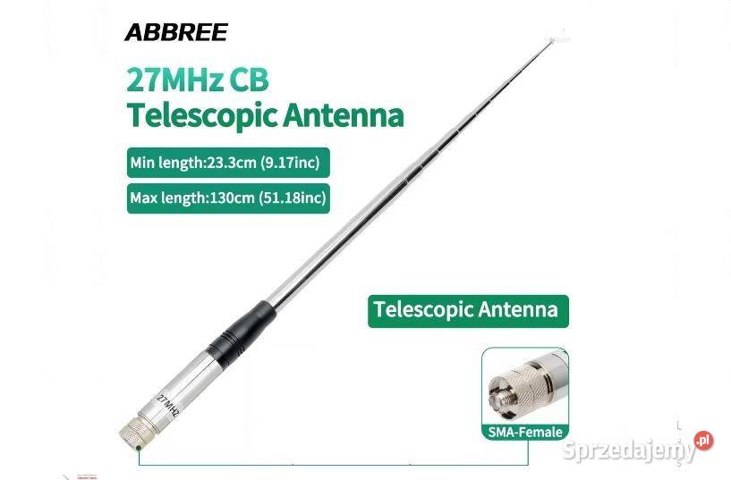 Radtel 950 pro Bajeton BJ9000 Antena Teleskopowa Płońsk