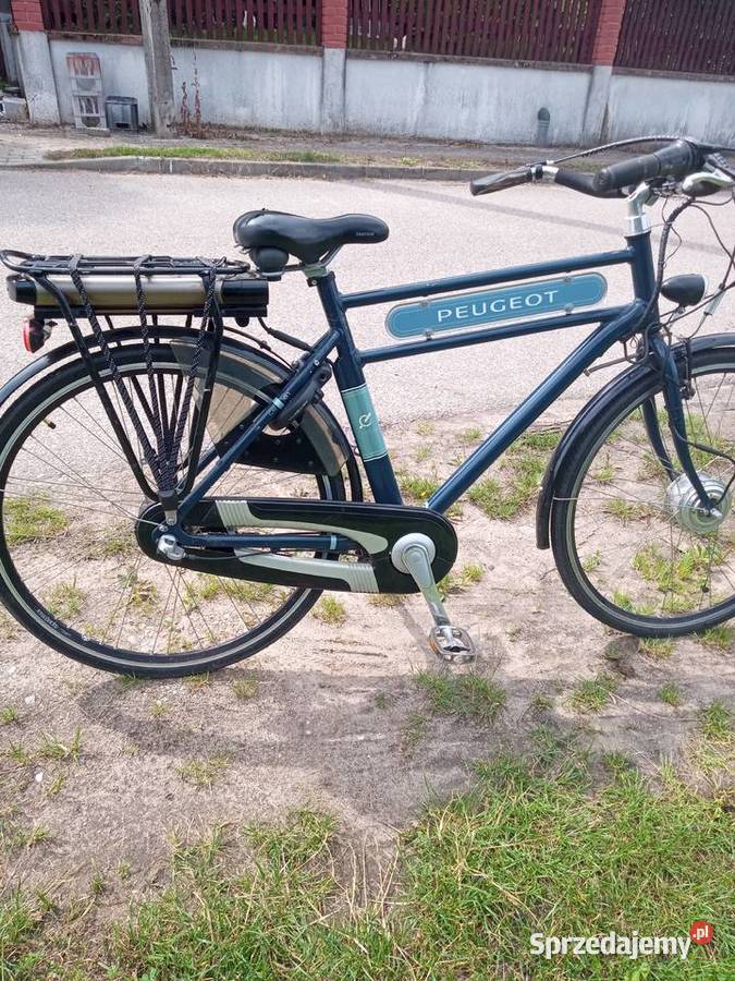 Rower elektryczny męski retro Peugeot warmińsko-mazurskie