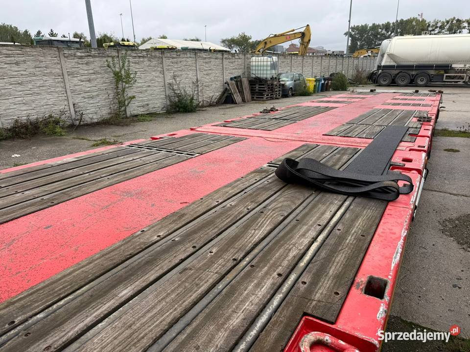 Naczepa platforma telemega niskopodłogowa Kaessbohrer sprzedam