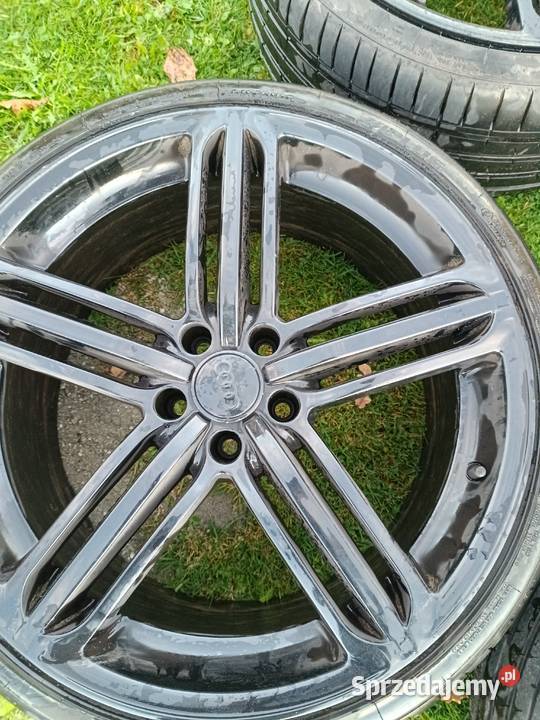 Felgi aluminiowe Audi 20 5x112 z oponami letnimi podkarpackie Lubaczów