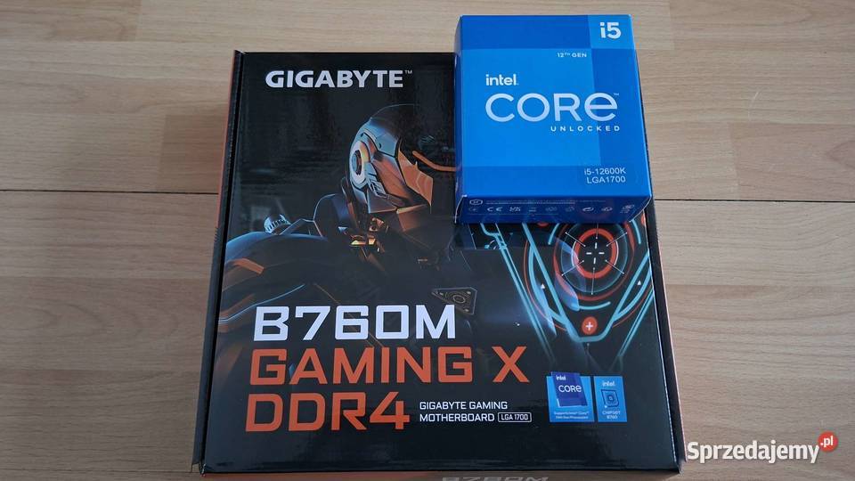 Gigabyte B760M Gaming X DDR4 Intel Core i512600K Kraków