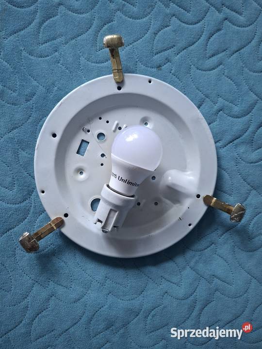 Plafon sufitowy z kloszem szklanym lampa Małkinia Górna sprzedam
