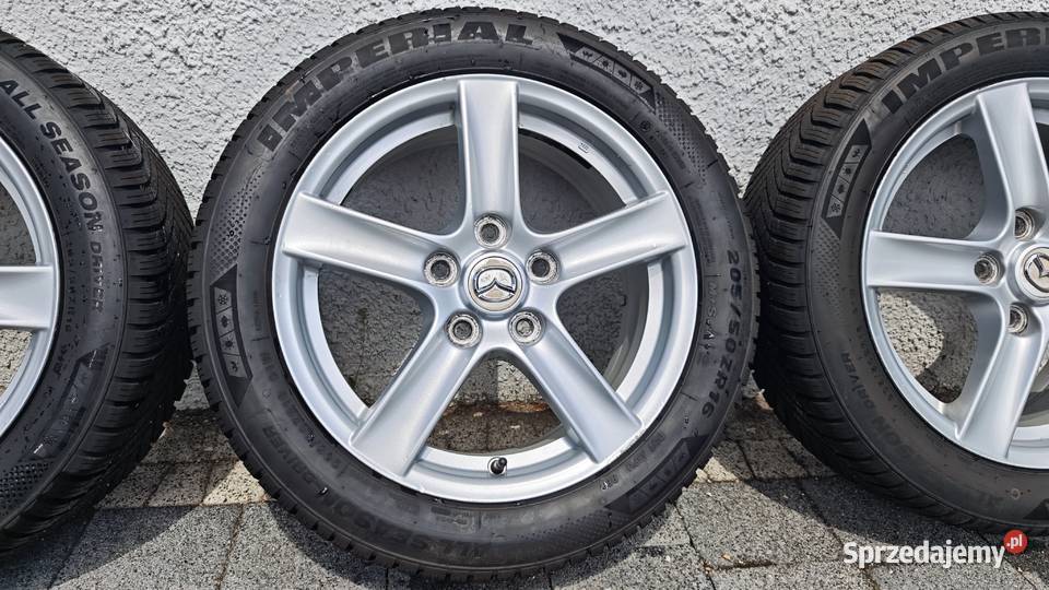 Felgi Mazda 16x65J ET55 20550R16 kujawsko-pomorskie Bydgoszcz