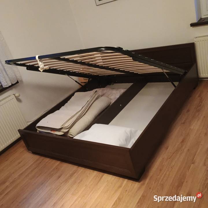 Łóżko sypialniane uchylany stelaż na pojemnik na Chojnów