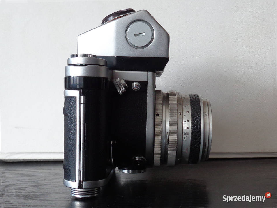 Praktisix obiektyw Tessar 2880 pryzmat TTL z Brzeg