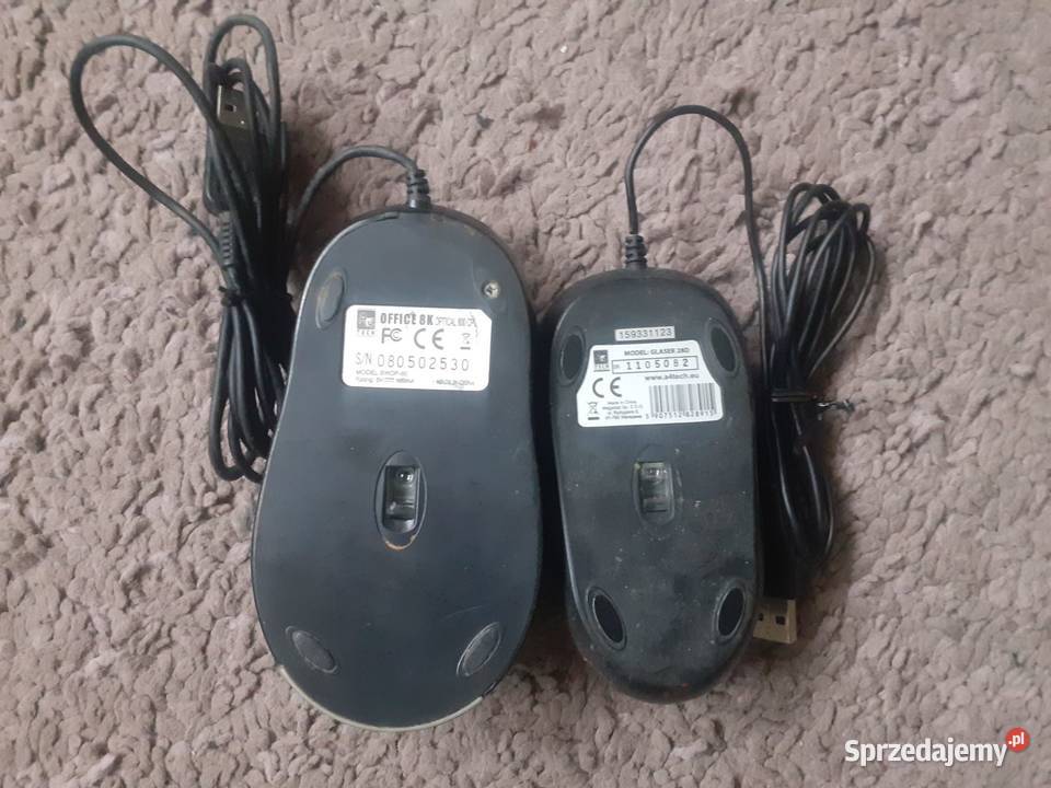 Myszki MYSZ na 2 i USB przewodowe i Pozostałe Starogard Gdański