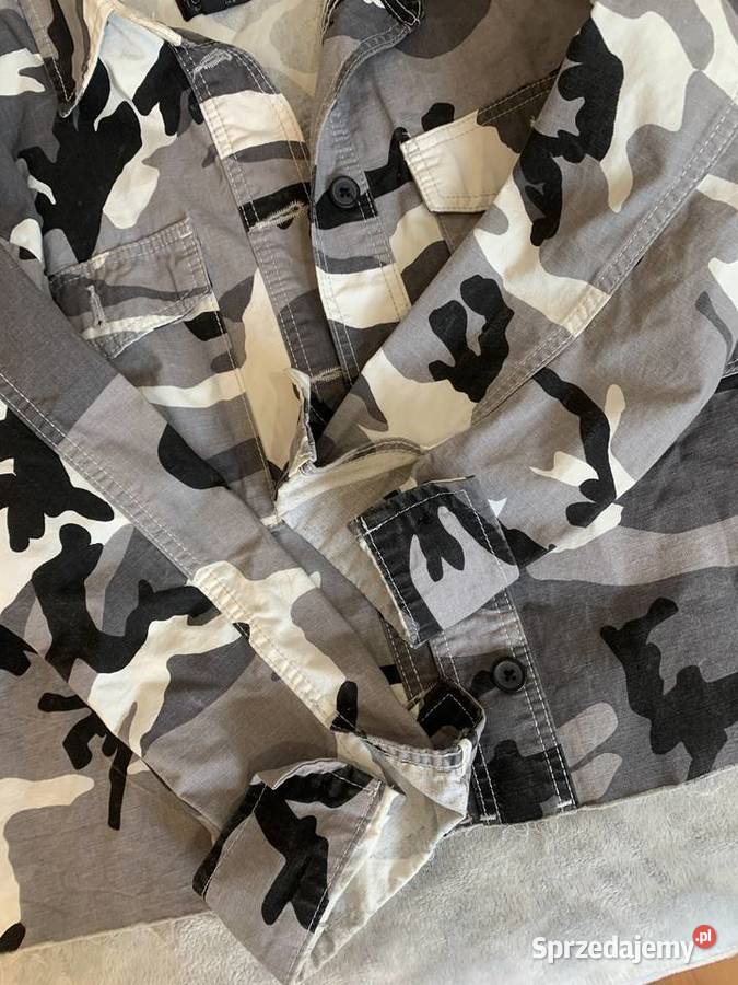 Kurtka jeansowa katana w łaty krowy łaciata HIT Topshop Jasło