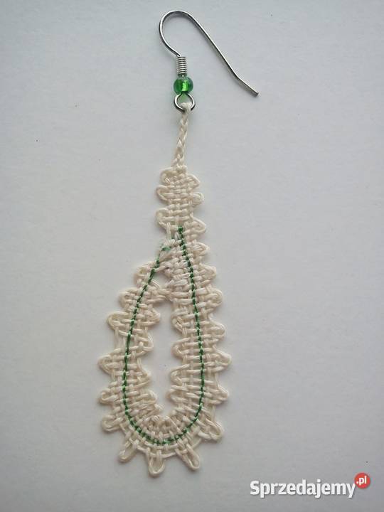 Kolczyki klockowe Wiśniowa