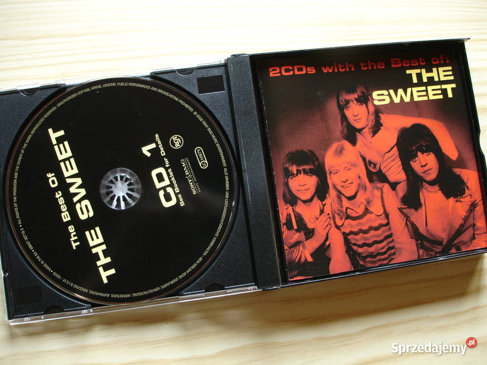 THE SWEET The Best 2 CD CD lubuskie Zielona Góra