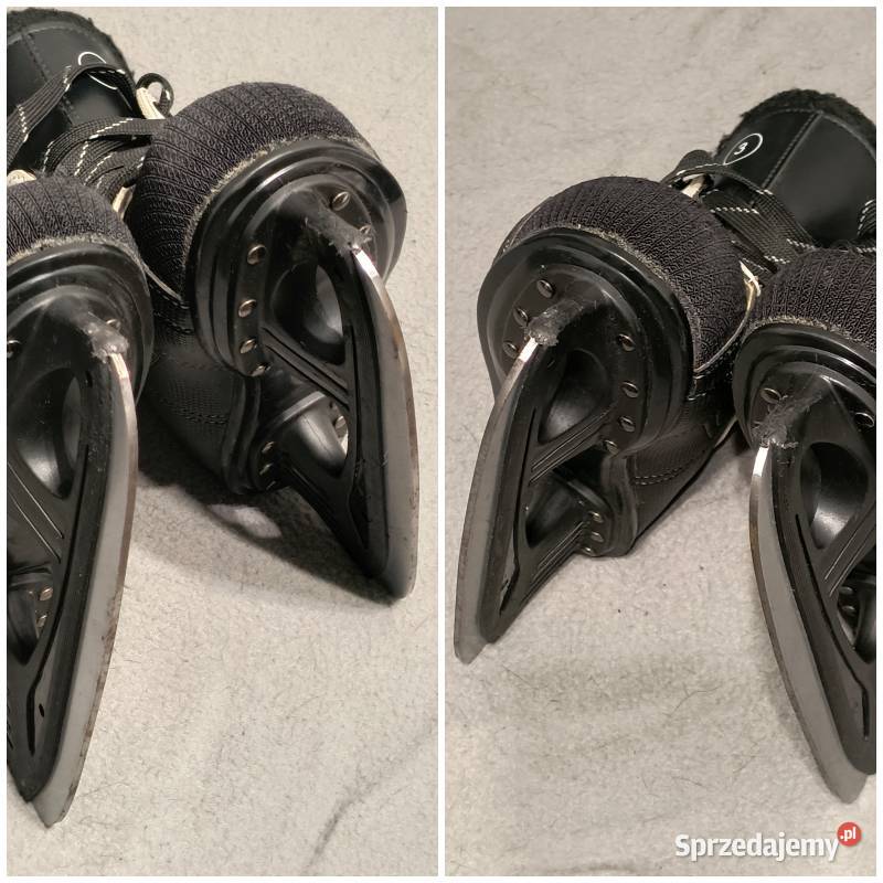 Łyżwy hokejowe rozmiar 35 wkładki 225 Skóra sprzedam