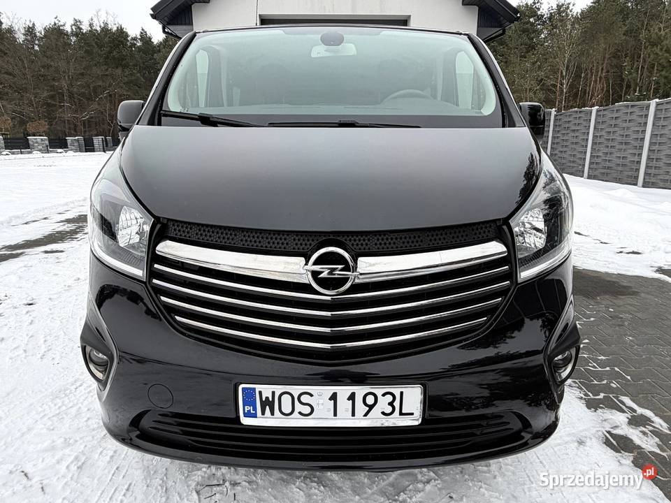OPEL VIVARO 16d L2H1LONG kameranavi full8miejsc Ostrołęka