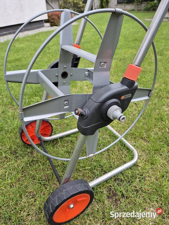 metalowy wózek na wąż ogrodowy marki Gardena śląskie Katowice sprzedam
