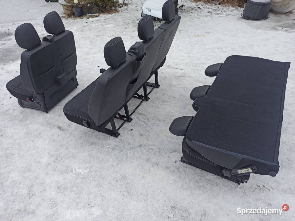 Trafic III siedzenie tył ławka drugi rząd trzeci osobowe Bolesławiec