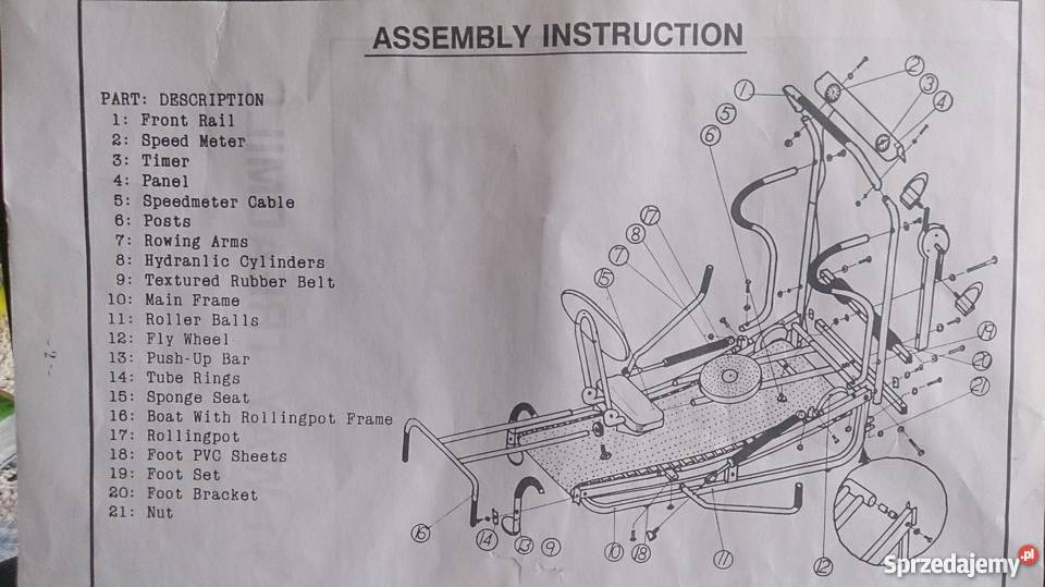 Wielofunkcyjne urządzenie do ćwiczeń Warszawa